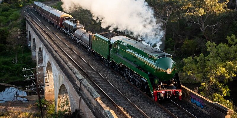 3801 steam train trips